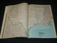 1985-1988 NATIONAL GEOGRAPHIC SOCEITY ATLAS LOT OF 4 GREAT COLOR MAPS - KD 664A