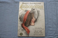 1931 AUGUST COSMOPOLITAN MAGAZINE - HARRISON FISHER COVER - GREAT ADS - ST 1001S