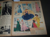 1950 JUNE 11 SUNDAY MIRROR MAGAZINE SECTION - ELEANOR PARKER COVER - J 2910