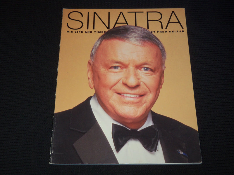 1995 FRANK SINATRA'S HIS LIFE AND TIMES BOOK BY FRED DELLAR - PHOTOS - J 9282
