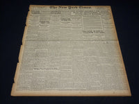 1920 AUGUST 8 NEW YORK TIMES - COX STANDS SQUARELY FOR LEAGUE - NT 8545
