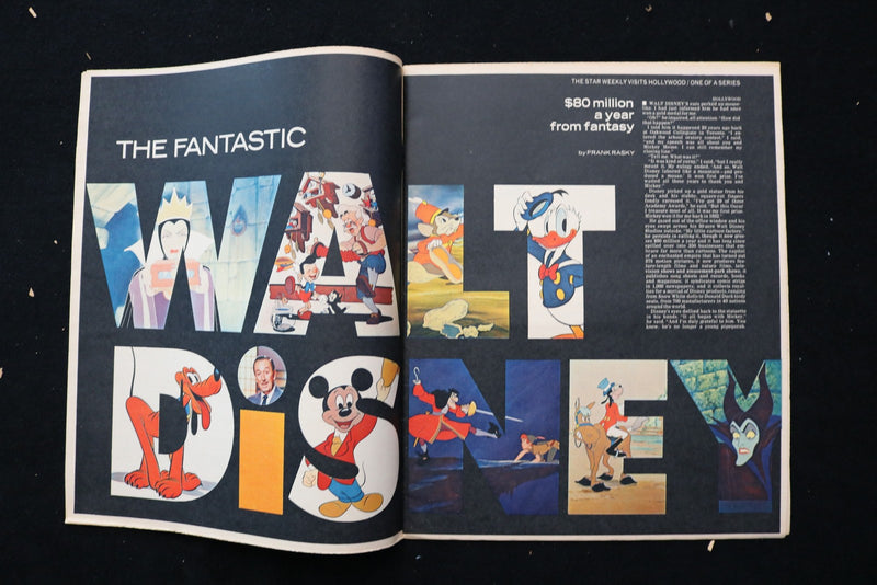 1964 NOVEMBER 14 STAR WEEKLY MAGAZINE - WALT DISNEY MARY POPPINS COVER - E 26322