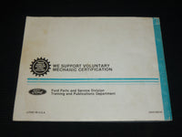 1984 T-BIRD COUGAR ELECTRICAL & VACUUM TROUBLE SHOOTING MANUAL - J 6903