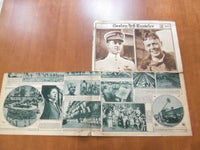 1927 JULY 23 BOSTON TRAVELER ROTOGRAVURE SECTION - LINDBERGH - BYRD - NP 5019
