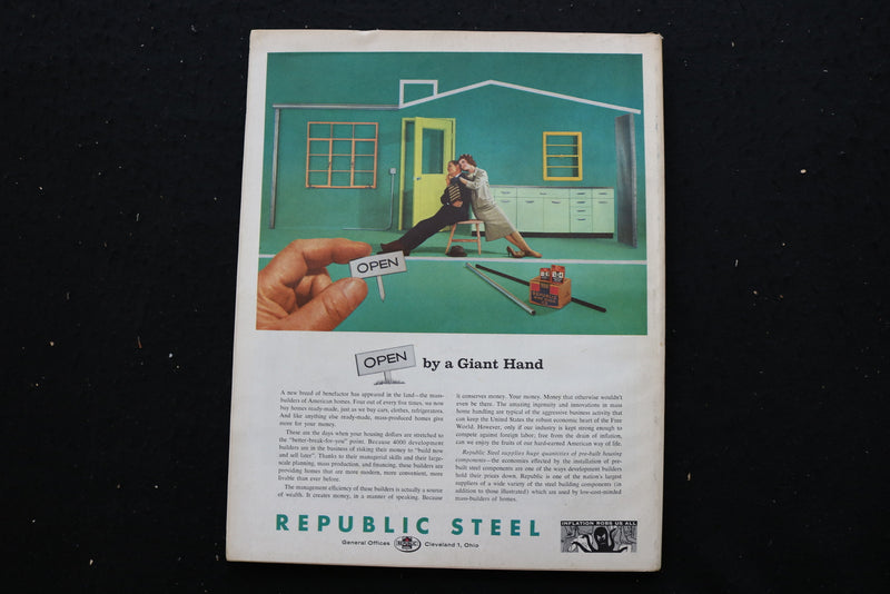 1960 JULY FORTUNE MAGAZINE - THE 500 BIGGEST INDUTRIALS COVER - E 10347