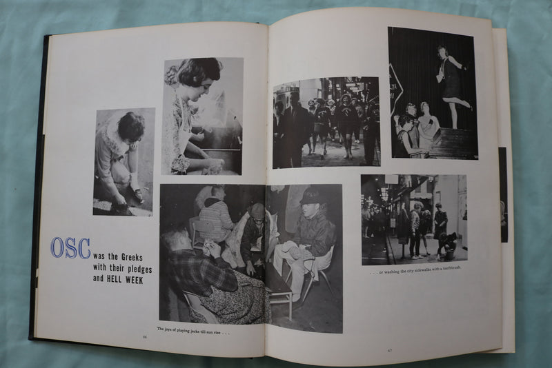 1964 QUIVER WISCONSIN STATE UNIVERSITY YEARBOOK - OSHKOSH, WISCONSIN - YB 3574