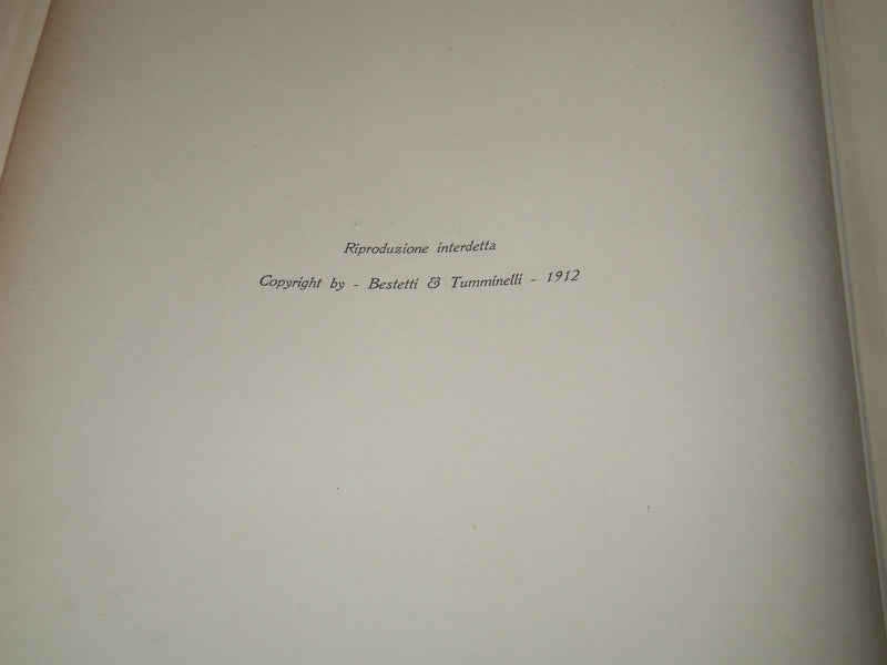 1912 L' ART BISANTINA IN ITALIA VOLUME BY A. COLASANTI - 100 PLATES - Z 261