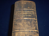 1888 SPIERS & SURENNE'S FRENCH AND ENGLISH PRONOUNCING DICTIONARY - KD 2006