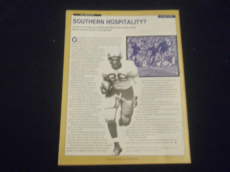 2005 TOUCHDOWN ILLUSTRATED MAGAZINE-ISSUE 1 -SEASON PREVIEWS- DIV I-A - SP 1219H