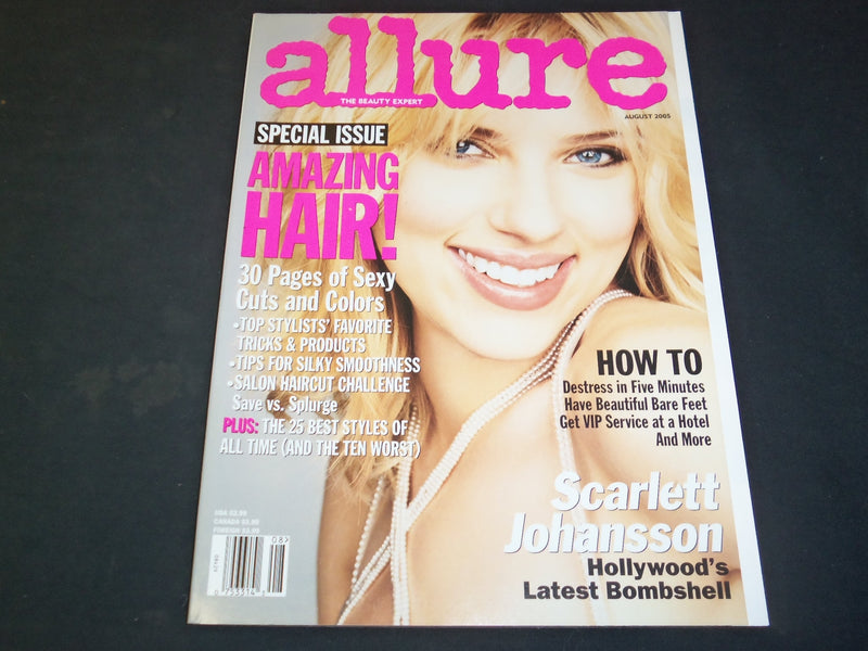 2005 AUGUST ALLURE MAGAZINE - SCARLETT JOHANSSON- SP 5126