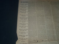 1885 JULY 24 BOSTON HERALD - GEN. GRANT'S LAST HOURS - BASEBALL - NP 3975
