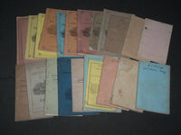 1839-1869 VERMONT THE SENATE & HOUSE REPRESENTATIVES MANUALS LOT OF 25 - J 2817