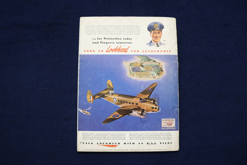1941 MARCH POPULAR AVIATION MAGAZINE - ARMY FLEDGLINGS COVER - E 11339