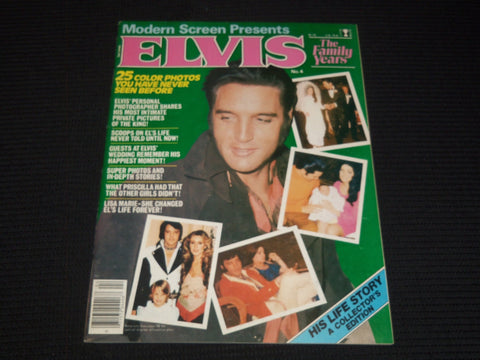 1979 NO. 4 MODERN SCREEN PRESENTS - ELVIS MAGAZINE - ELVIS PRESLEY - E 15464
