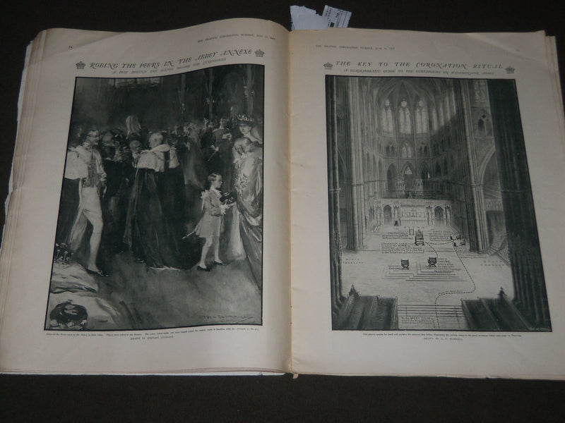 1911 JUNE 27 THE GRAPHIC CORONATION NUMBER - GEORGE & MARY - J 2763