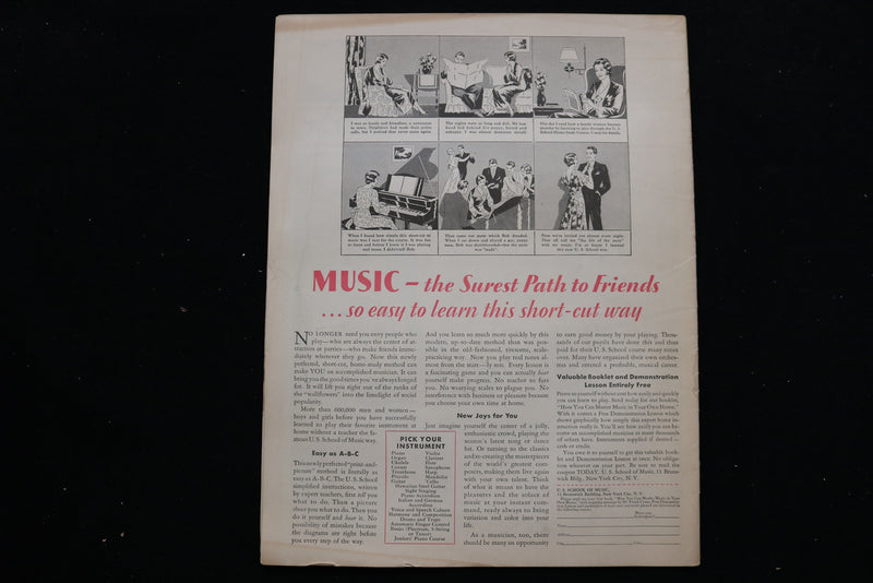 1933 JANUARY NEEDLECRAFT MAGAZINE - NEEDLEWORK COVER - E 9934