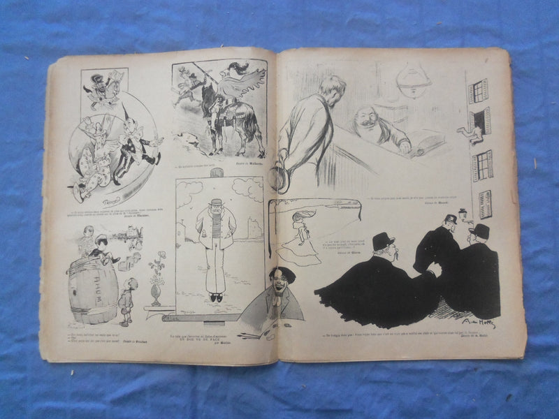 1902 SEP 27 LE SOURIRE MAGAZINE - ILLUSTRATED COMEDY - FRENCH TEXT - SP 4865C