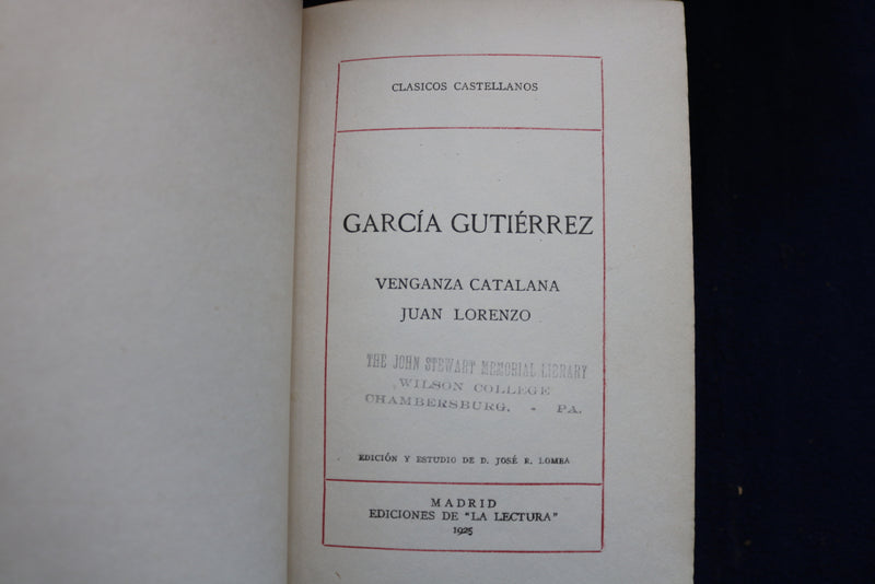 1910'S-1920'S CLASICOS CASTELLANOS HARDCOVER BOOKS - SPANISH - LOT OF 19 - KD 40