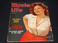 1953 APRIL MOVE LIFE MAGAZINE - SUSAN HAYWARD COVER - E 13233