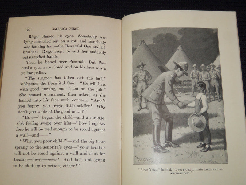 1918 AMERICA FIRST HARDCOVER BOOK BY FRANCES NIMMO GREENE - KD 7951