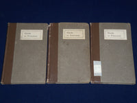 1919 GUIDE TO PRINCETON THE TOWN UNIVERSITY BY COLLINS BOOK LOT OF 3- KD 2018J