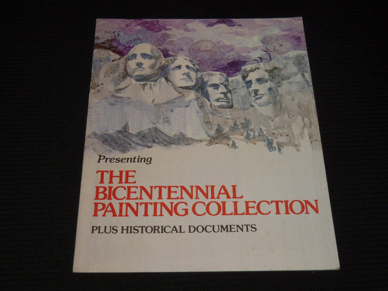 1976 THE BICENTENNIAL PAINTING COLLECTION BOOK - COLOR ILLUSTRATIONS - J 8096
