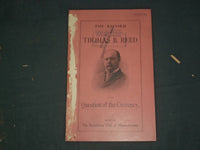 1896 THE RECORD OF THOMAS B. REED - MASSACHUSETTS - J 4664