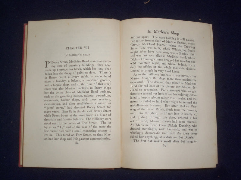 1906 WHISPERING SMITH HARDCOVER BOOK - ILLUSTRATED BY N.C. WYETH - KD 9201