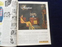 1945 OCTOBER THE AMERICAN HOME MAGAZINE -ELIZABETH TAYLOR, JR. FIREMEN- SP 6118O