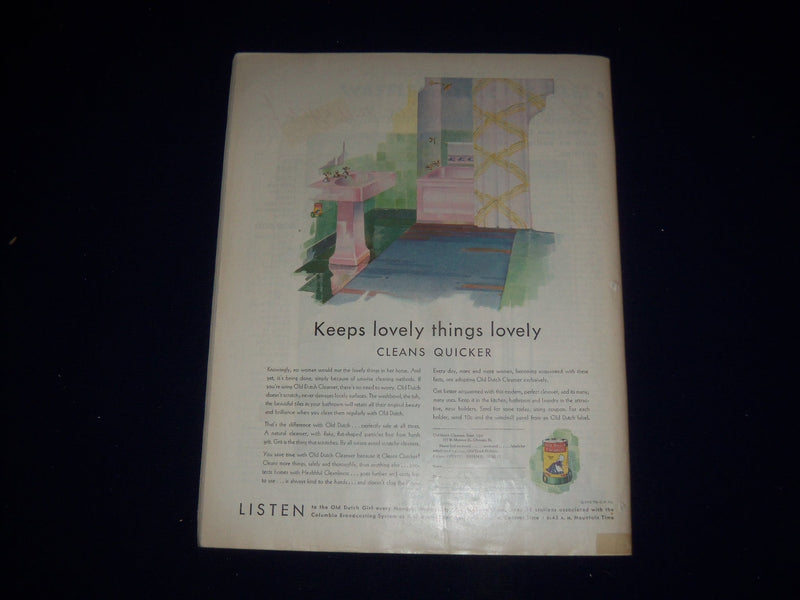 1931 OCTOBER 17 THE SATURDAY EVENING POST MAGAZINE - ILLUSTRATED COVER -SP 1412