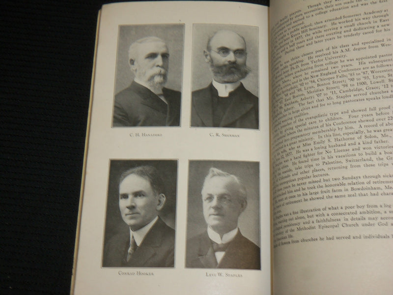 1922 NEW ENGLAND CONFERENCE MINUTES SOFTCOVER BOOK - 126TH SESSION - J 7042