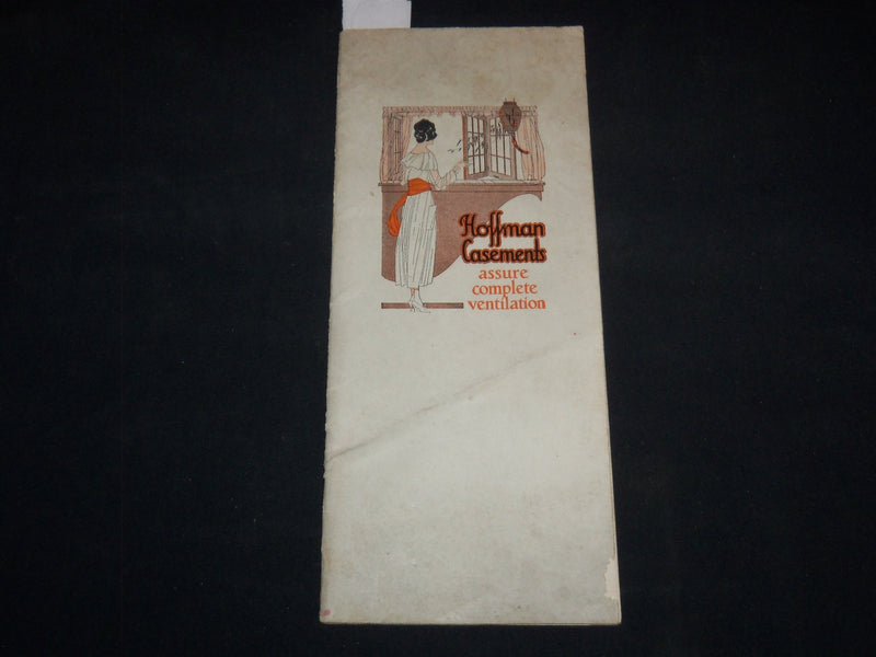 1920'S HOFFMAN CASEMENT WINDOW CATALOG - COMPLETE VENTILATION - J 9152