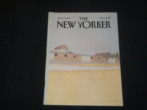 1983 OCTOBER 24 THE NEW YORKER MAGAZINE - ILLUSTRATED COVER - NY 1279