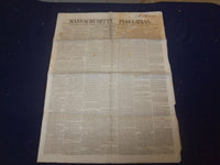 1846 MAY 2 MASSACHUSETTS PLOUGHMAN - EVERETT INAUGURATED AT HARVARD - NP 5123