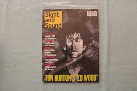 1995 MAY SIGHT AND SOUND MAGAZINE - TIM BURTON'S ED WOOD COVER - E 19415