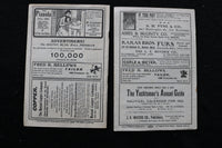 1901-1902 BOSTON MUSIC HALL THEATRE PROGRAMS - LOT OF 6 - K 1964