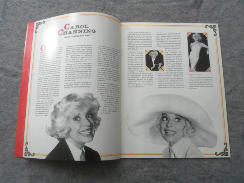 1994 HELLO, DOLLY! BROADWAY PROGRAM - CAROL CHANNING - J 7629