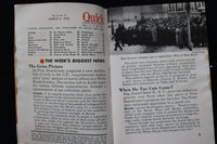 1953 MARCH 2 QUICK DIGEST MAGAZINE - TERRY MOORE COVER - K 2420