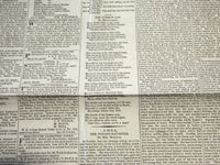 1827-1839 NATIONAL GAZETTE & LITERARY REGISTER NEWSPAPER LOT OF 5 - NP 2332