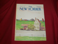1987 JULY 20 NEW YORKER MAGAZINE FRONT COVER ONLY - GREAT ART FOR FRAMING