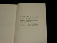 1925 DER KOPF HARDCOVER BOOK BY HEINRICH MANN - GERMAN - KD 7421