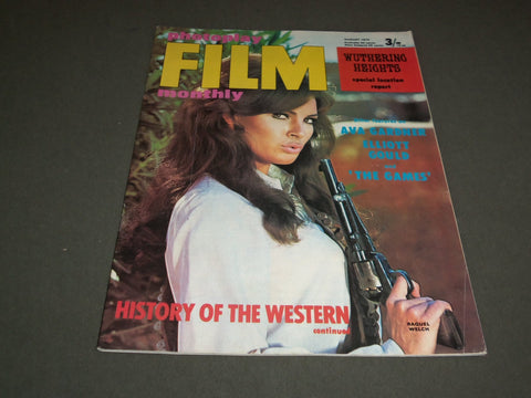 1970 AUGUST PHOTOPLAY FILM MONTHLY MAGAZINE - RAQUEL WELCH - SP 7551