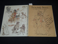 2001 DRAWING MUSIC TANGLEWOOD SKETCHBOOKS - SOL SCHWARTZ INSCRIBED - KD 4585C