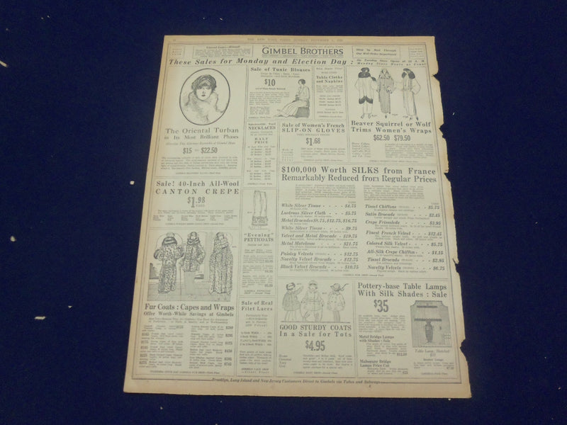 1922 NOVEMBER 5 NEW YORK TIMES - FLY 2,600 MILES SET A NEW RECORD - NT 8418