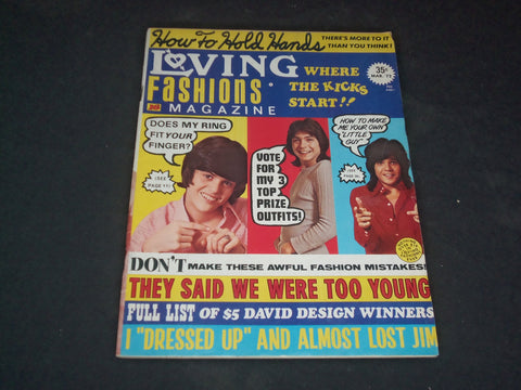 1972 MARCH LOVING FASHIONS 16 MAGAZINE - DONNY OSMOND & DAVID CASSIDY - SP 8618