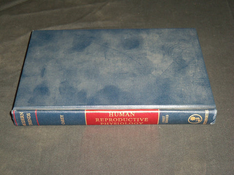 1963 HUMAN REPRODUCTIVE PHYSIOLOGY BOOK EDITED BY H. M. CAREY - KD 2763A