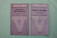1970'S LONDON THEATRE PROGRAMS - LOT OF 5 - K 2579