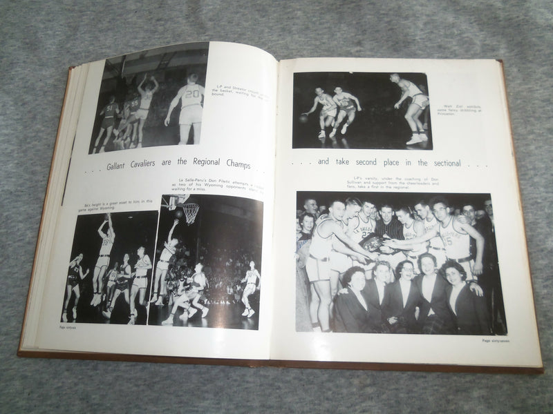 1957 ELL ESS PE LA SALLE-PERU HIGH SCHOOL YEARBOOK - LA SALLE, IL - YB 2476