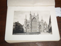 1895 THE NEW HANDBOOK TO YORK MINSTER BY GEO. BENSON - 12 COLLOTYPES - K 1228