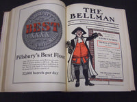 1909 THE BELLMAN MAGAZINE BOUND VOLUME LOT OF 2 COMPLETE YEAR - PHOTOS - R 418